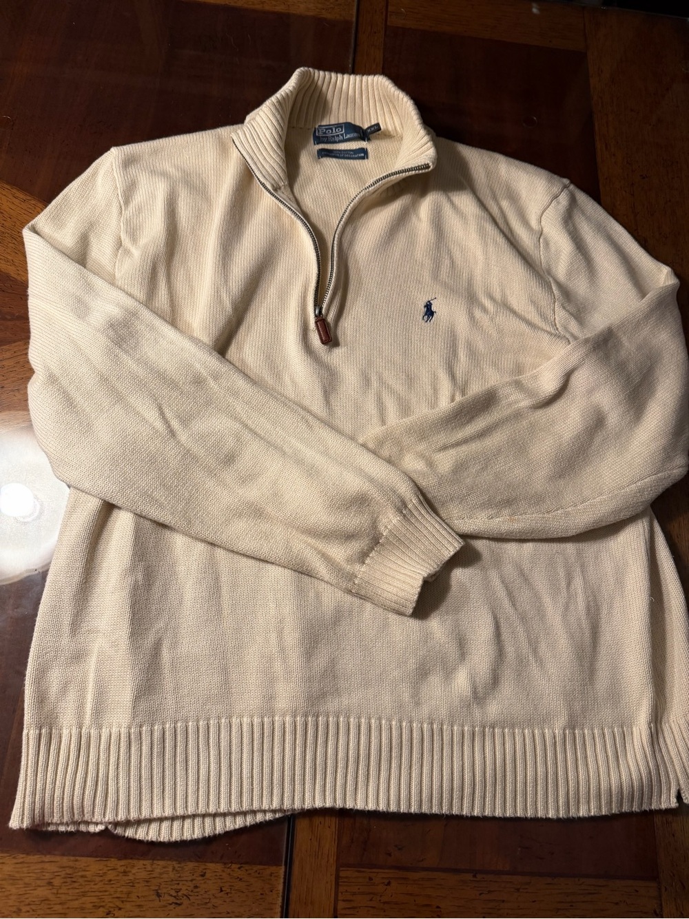 Ralph Lauren Polo Quarter Zip Sweater XXL